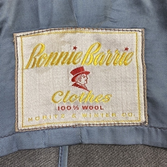 Ronnie Barrie Clothes Moritz & Winter Co Wool Jacket 46 - Picture 8 of 16